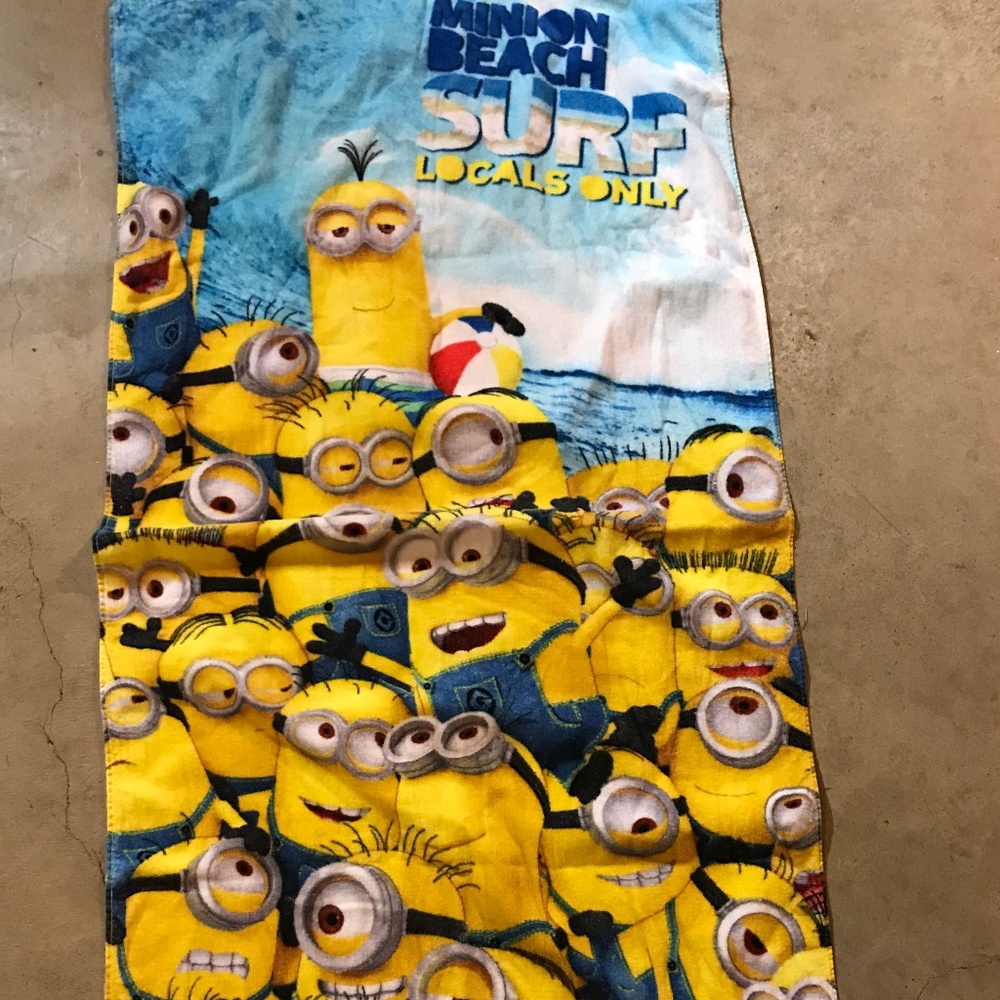 Minions Beach Towel